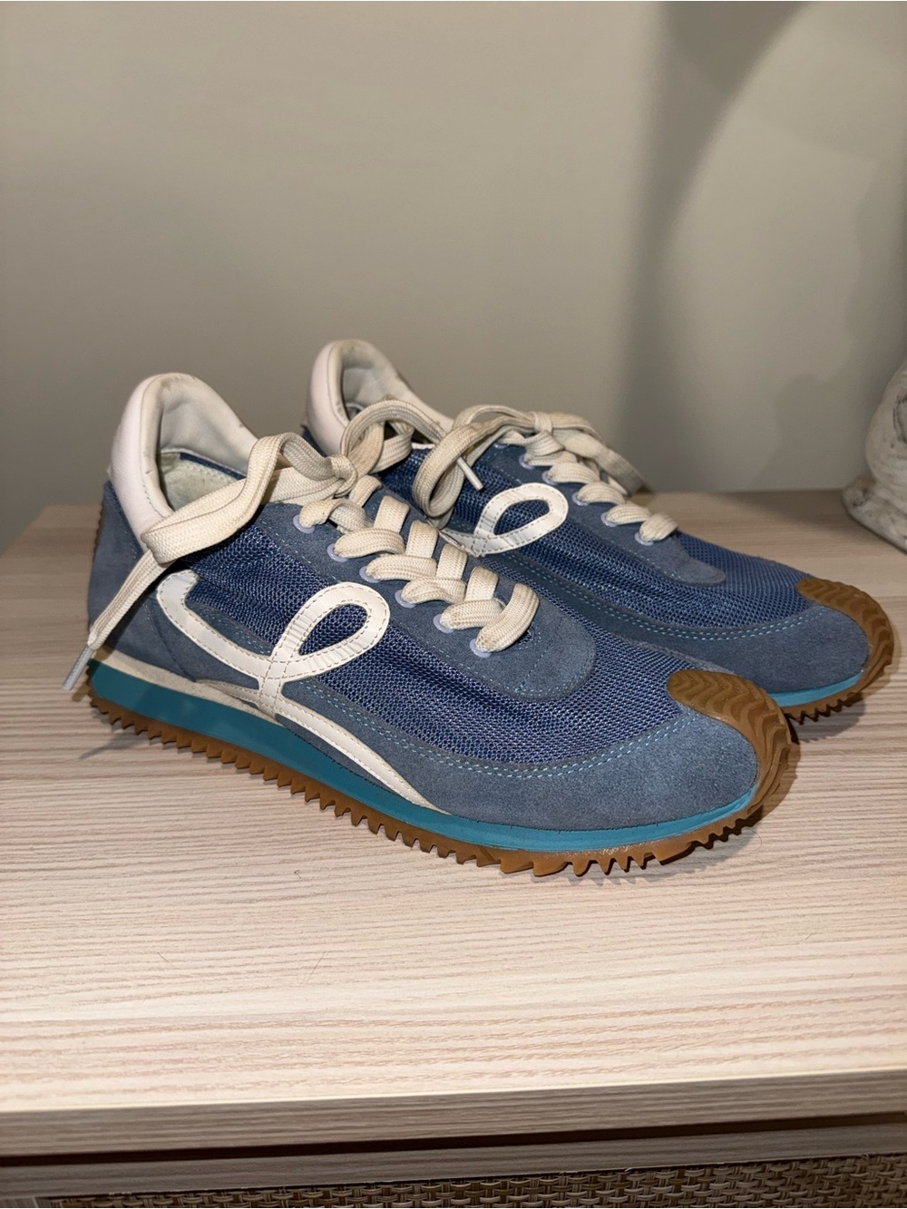 Loewe Sneakers Blue with White Accents size 39